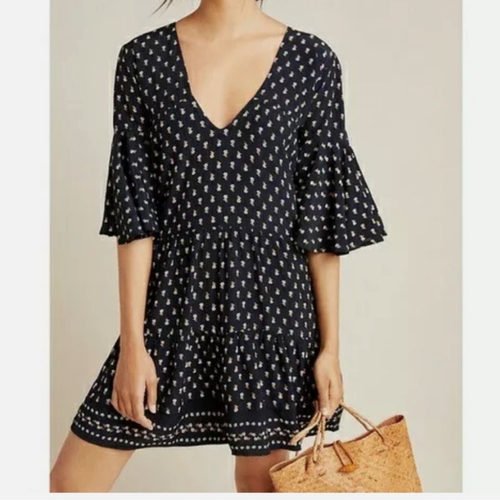 FAITHFULL THE BRAND x Anthro Fresa floral dress
